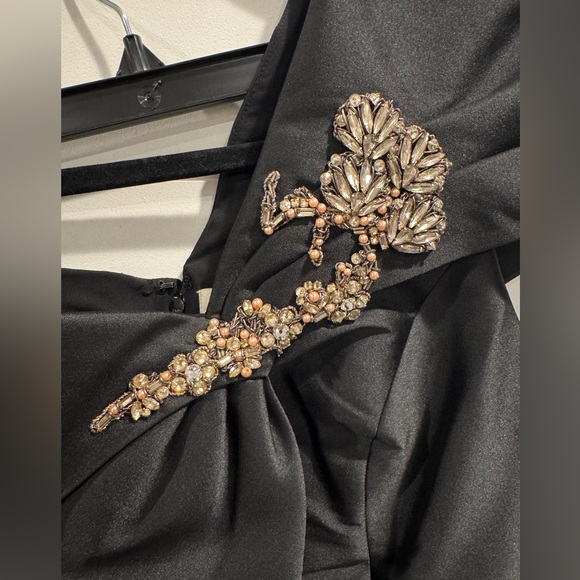 NWT Sachin & Babi black Ines gown - Picture 6 of 9